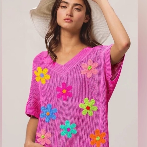 NWT BiBi Floral Top